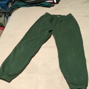 Dark Green Brandy Melville Sweatpants